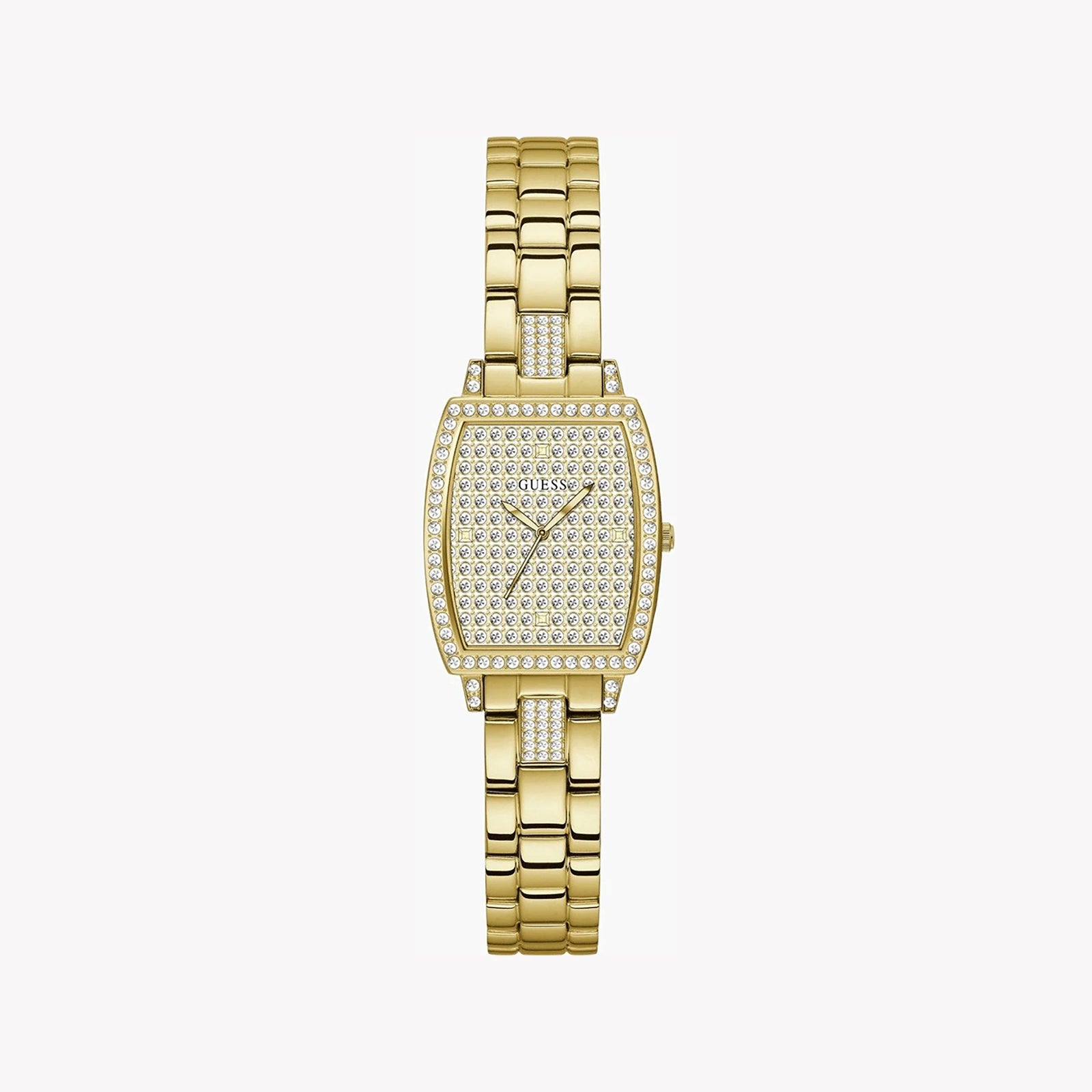 Guess Women's Gold Stainless Steel Watch, Gold Dial | Gw0611l2 by i-watch