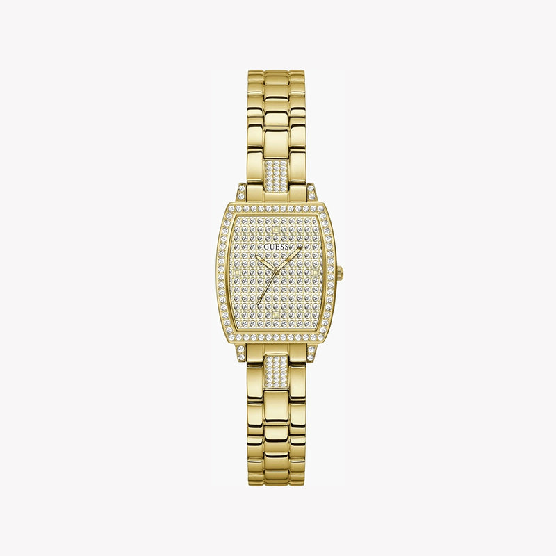 Guess Women's Gold Stainless Steel Watch, Gold Dial | Gw0611l2 by i-watch