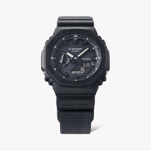 Casio G-Shock Men's Black Resin Watch, Carbon Case | Ga-2140re-1aer by i-watch