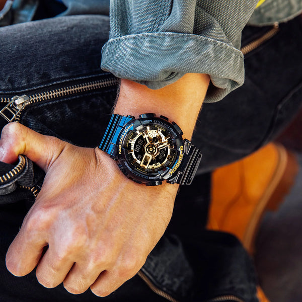 G-Shock Men's Black Resin Watch, Digital | Ga-110gb-1adr by i-watch