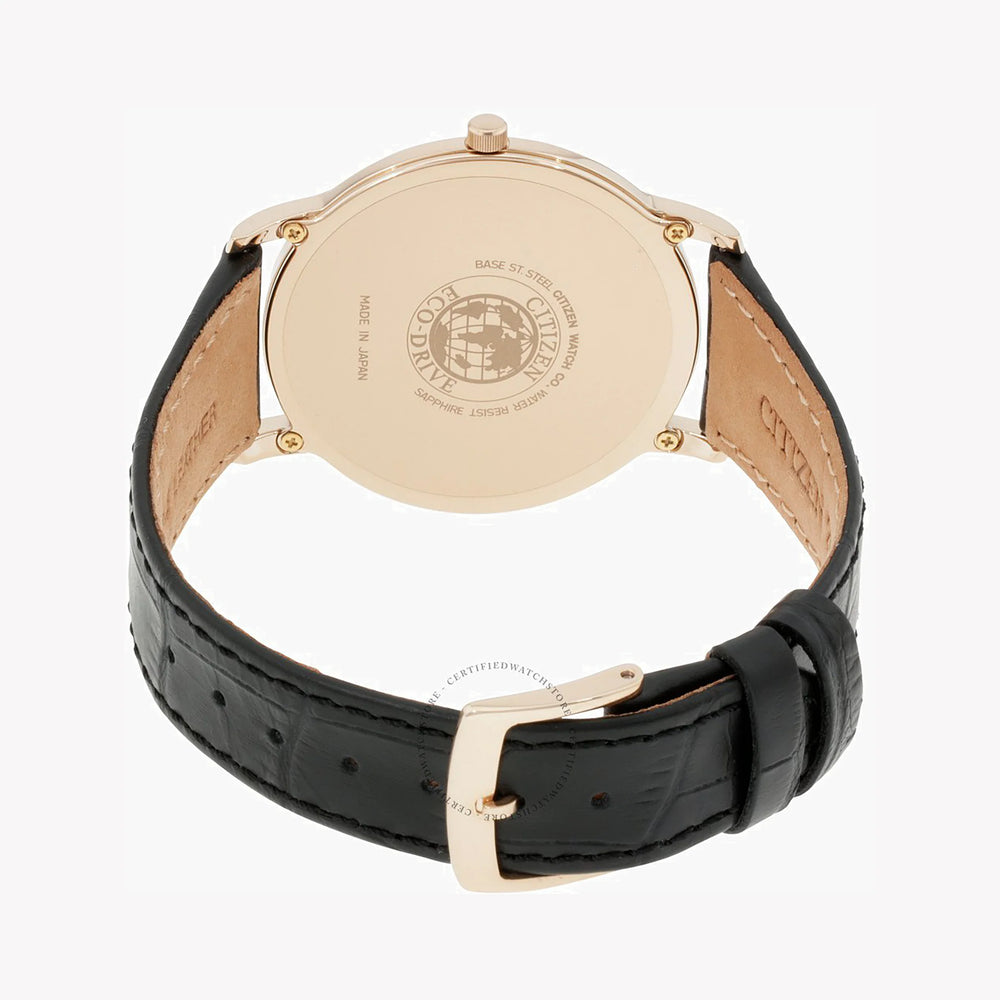 Citizen Ar1113-12b - Elegant Timepiece For Modern Men - Rosegold Style & Eco-Drive Functionality by i-watch