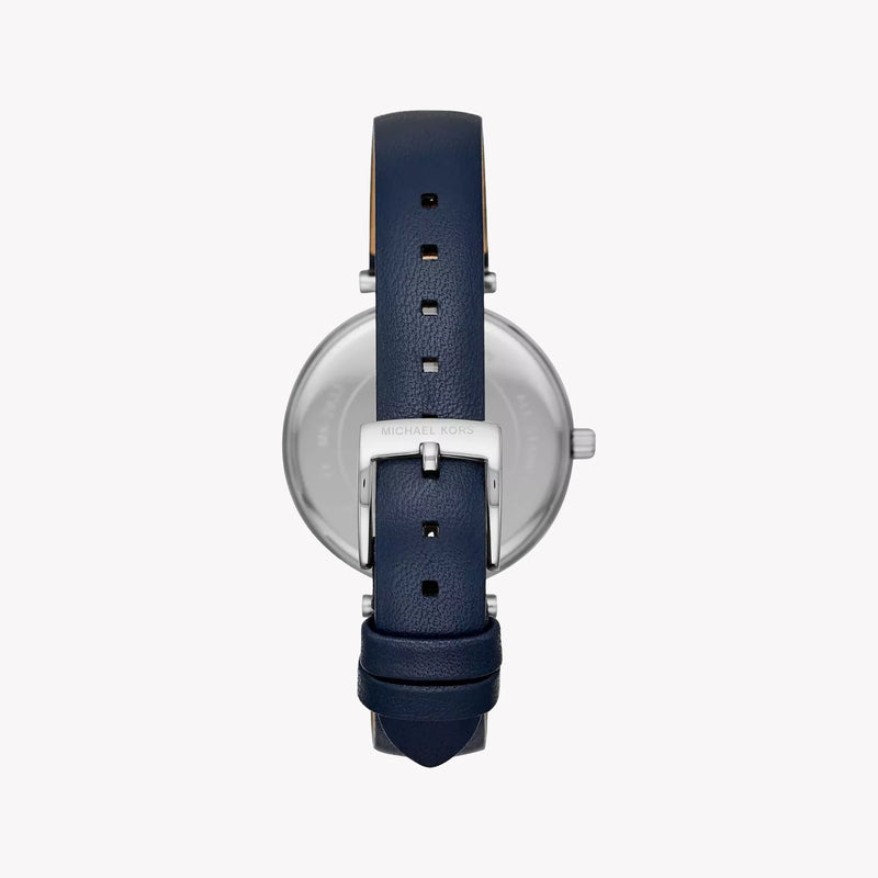 Michael Kors Women's Rose Gold Watch, Blue Leather | Mk2833 by i-watch