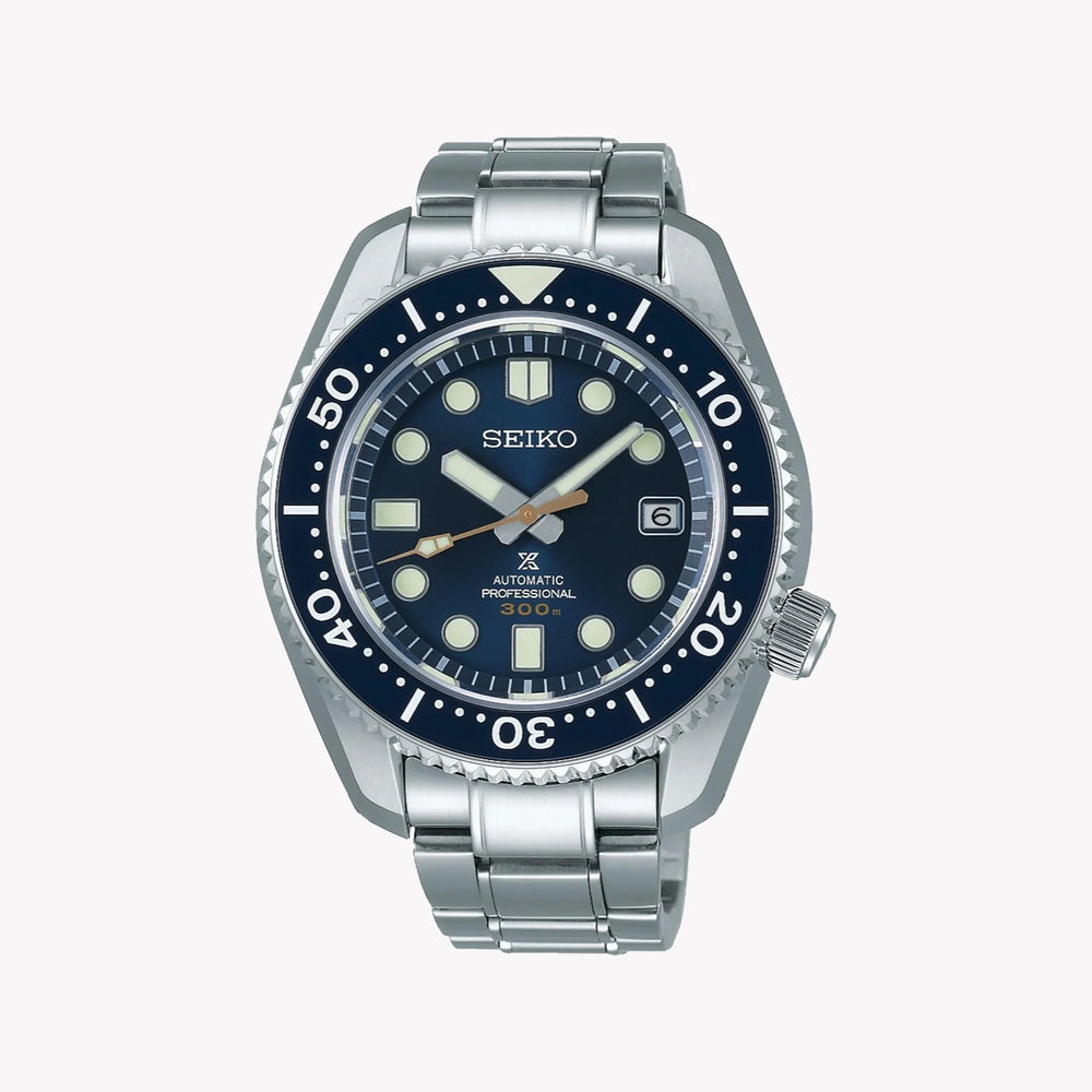 Seiko Men's Stainless Steel Watch, Dark Blue Dial | Sla023j1 by i-watch