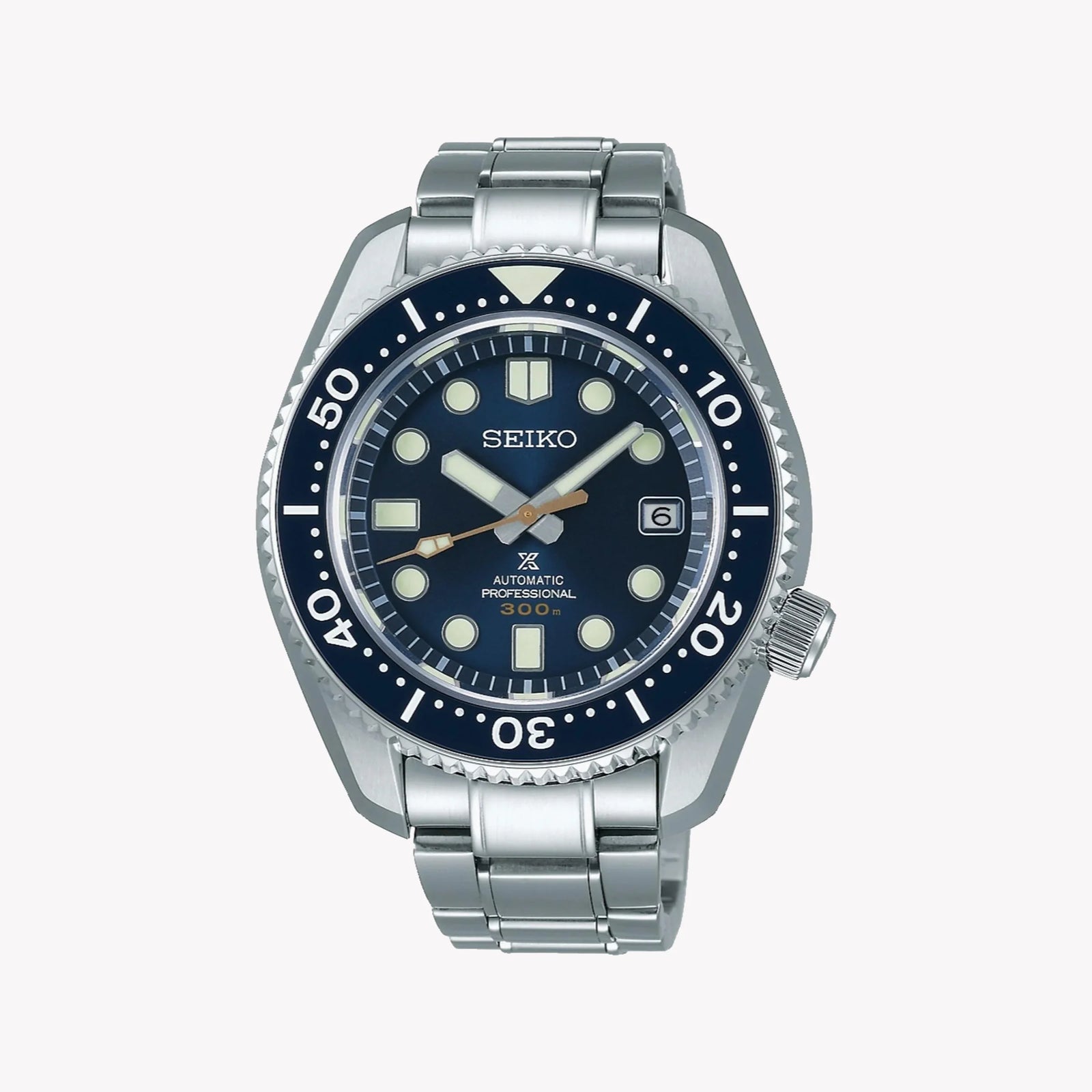 Seiko Men's Stainless Steel Watch, Dark Blue Dial | Sla023j1 by i-watch
