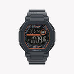 Timex Command Encounter Digital Blue Resin Case Neg Display Blue Resin Strap TW2V93800 Men's Watch