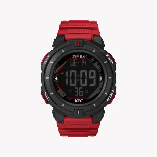 TIMEX UFC RUMBLE DIGITAL WATCH - FIGHTER'S ESSENTIAL with Bold Display & Durable Strap