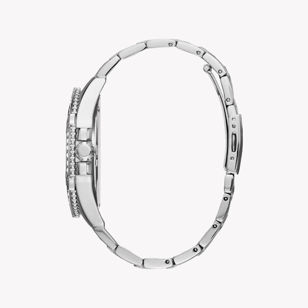 Guess Men's Silver Stainless Steel Watch, Silver Dial | W0799g1 by i-watch