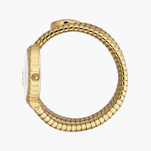 Just Cavalli Women's Gold Stainless Steel Watch, Silver Dial | Jc1l323m0025 by i-watch
