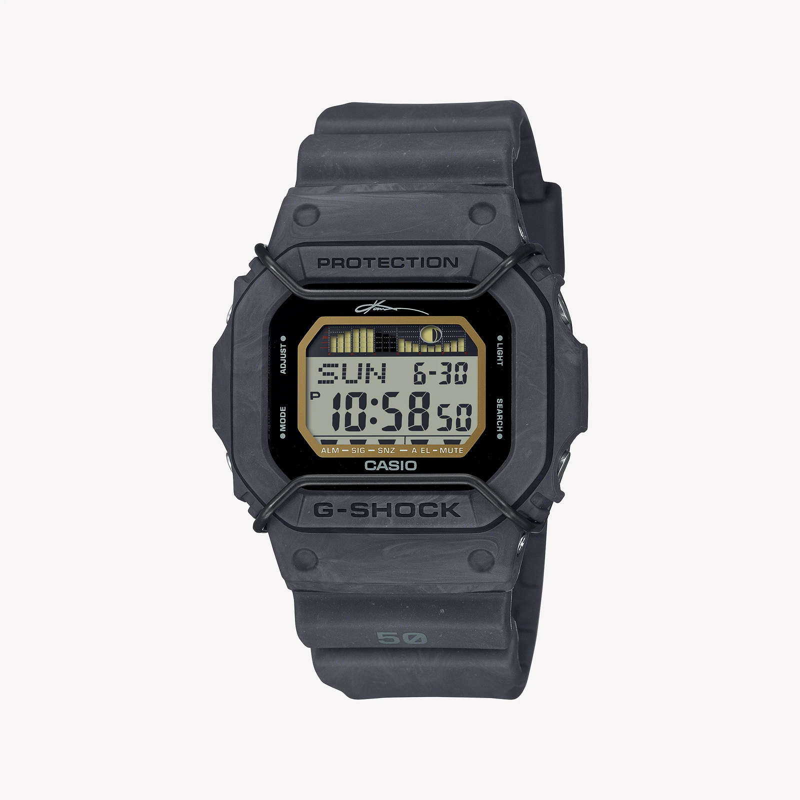 CASIO G-SHOCK GLX-5600KB-1ER RUGGED RESILIENCE - MENS BLACK RESIN ADVENTURE WATCH