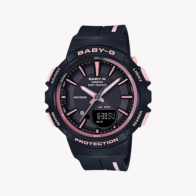 Bgs-100rt-1adr Baby-G Black Beauty - Sporty & Stylish Women's Watch For Every Adventure by i-watch