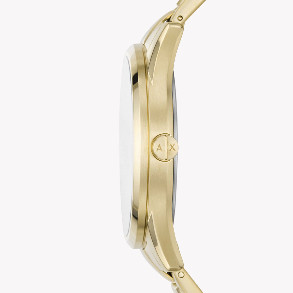 ARMANI EXCHANGE AX1866 - LUXURY GOLD MASTERY - MEN'S ANTIQUE-STYLE ANALOG WATCH-i-Watch-2