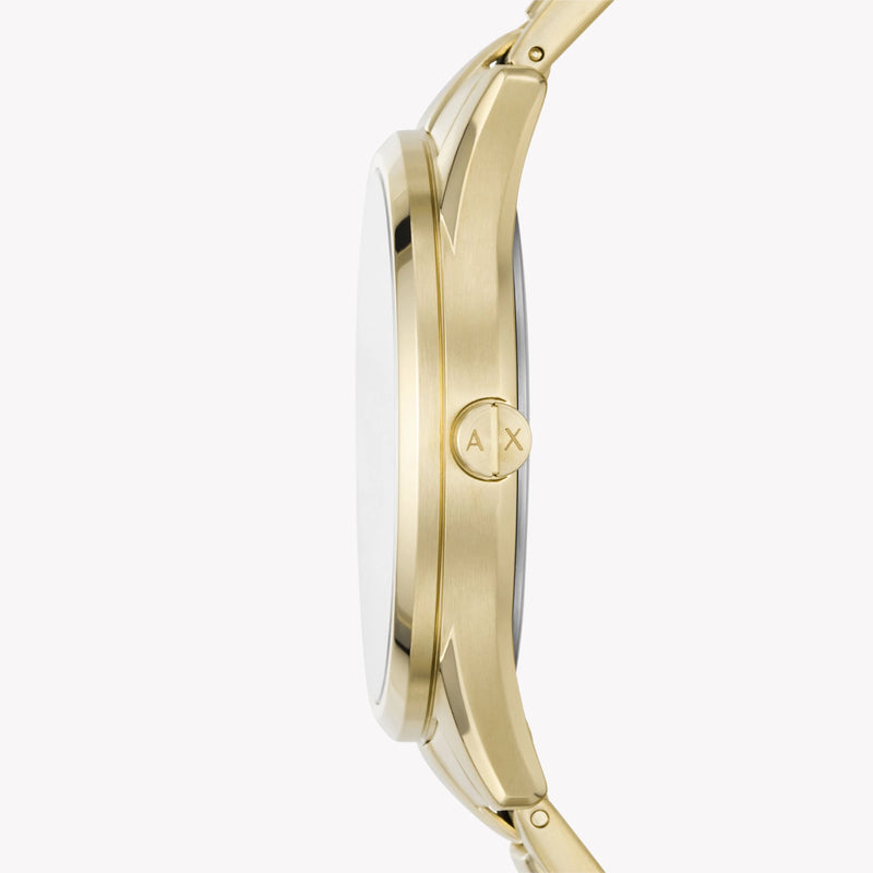 ARMANI EXCHANGE AX1866 - LUXURY GOLD MASTERY - MEN'S ANTIQUE-STYLE ANALOG WATCH-i-Watch-2