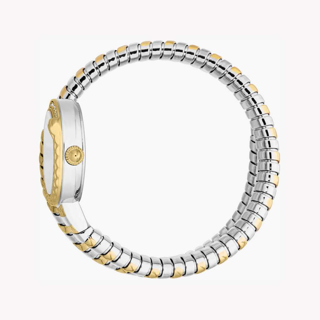 JUST CAVALLI JC1L301M0065 - ELEGANT TWILIGHT WOMEN'S WATCH with Two-Tone Silver & Gold Design-i-Watch-2