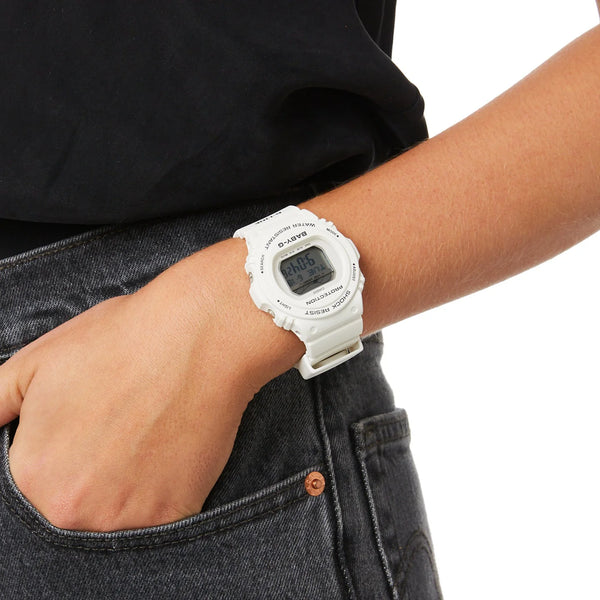 Casio Baby-G Blx-570-7dr Adventure Time - Stylish White Resin Women's Watch by i-watch