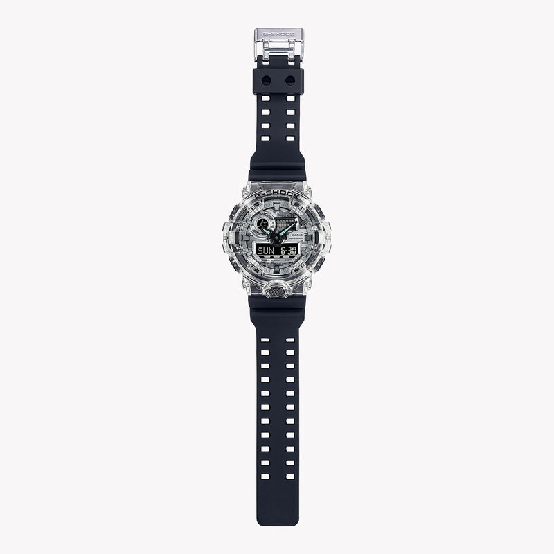 G-Shock Men's Silver & Black Resin Watch | Ga-700skc-1adr by i-watch