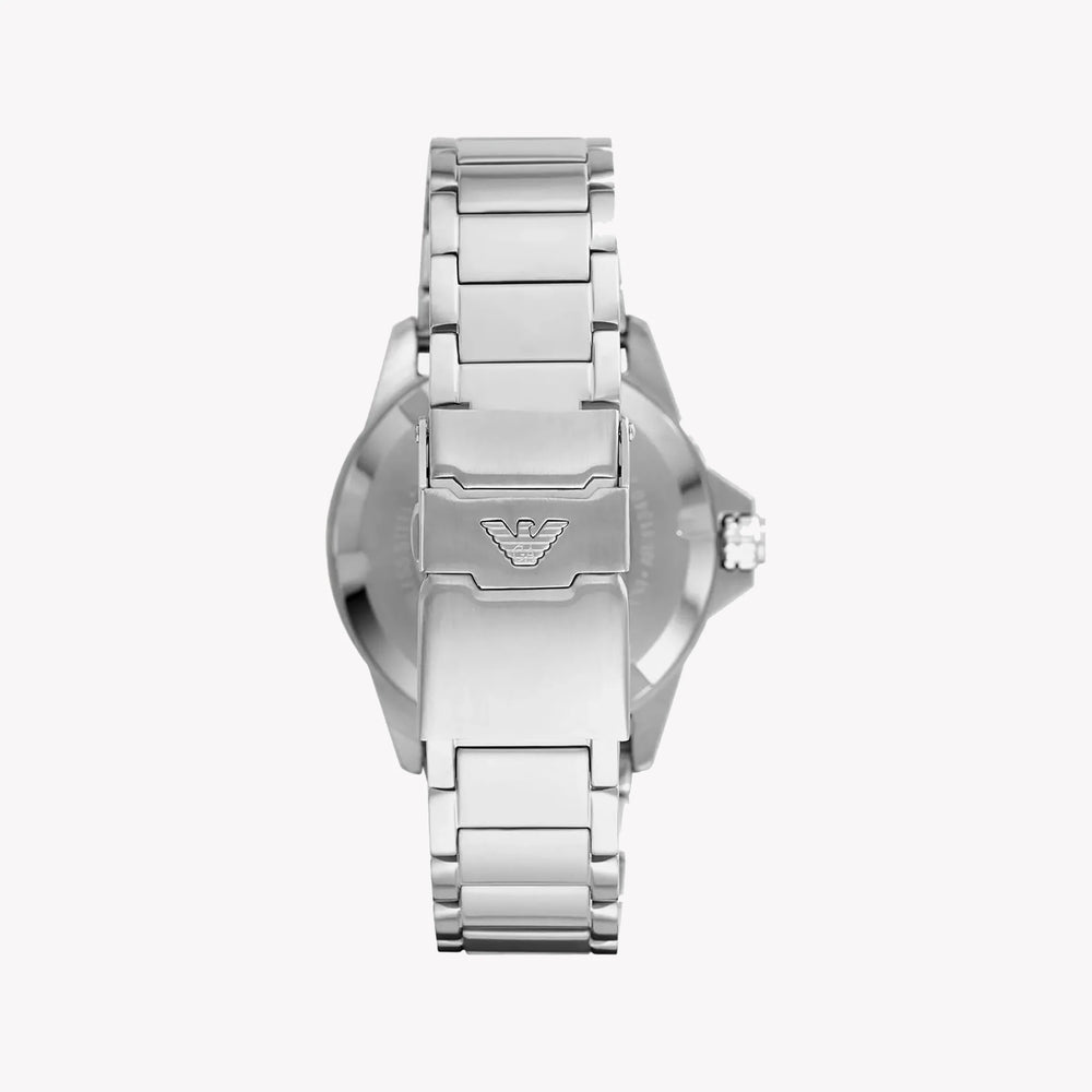 Emporio Armani Men's Silver Watch, Green Dial | Ar11338 by i-watch