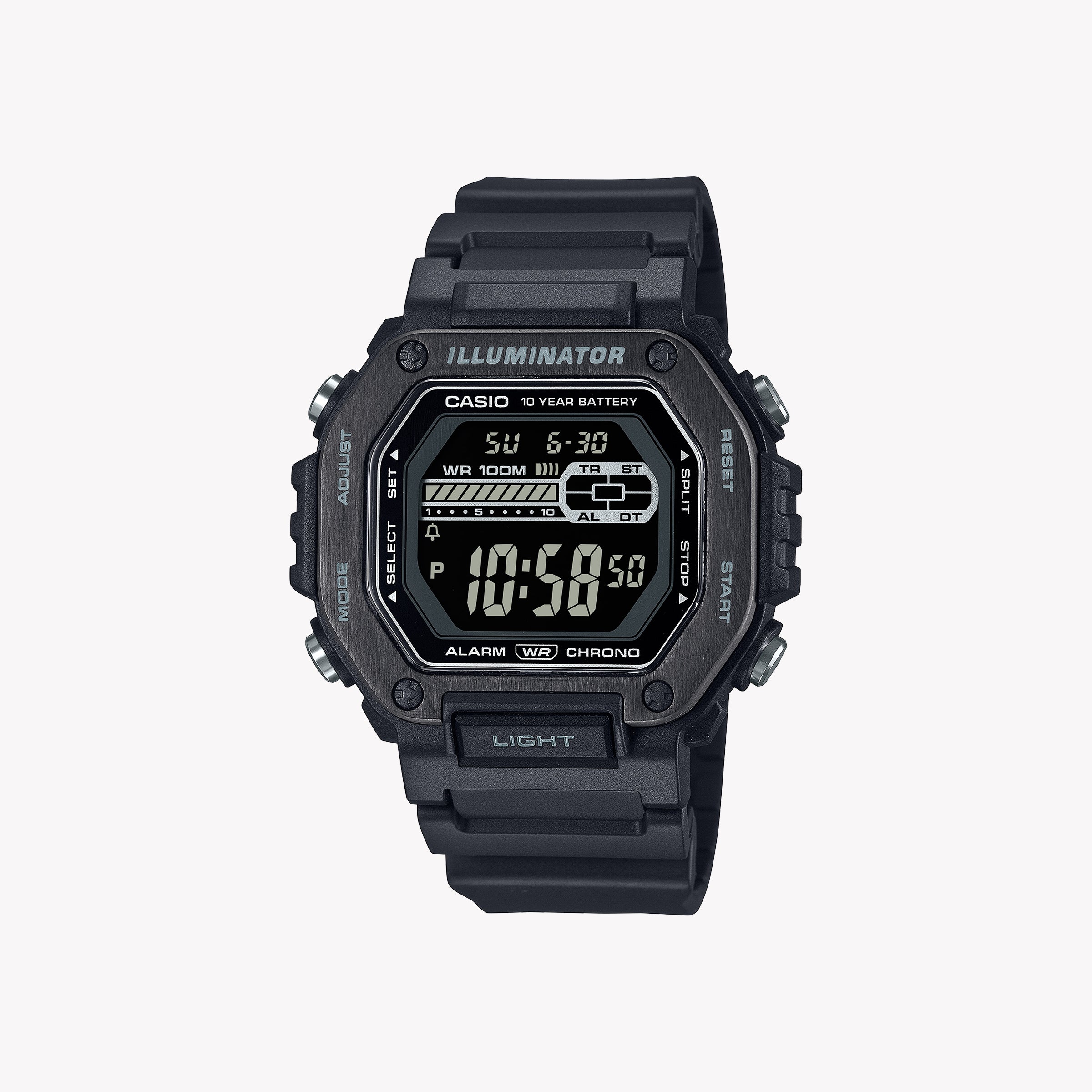 CASIO MWD-110HB-1BV ADVENTURE READY - RUGGED STYLE MEETS SMART FUNCTIONALITY Men's Digital Watch