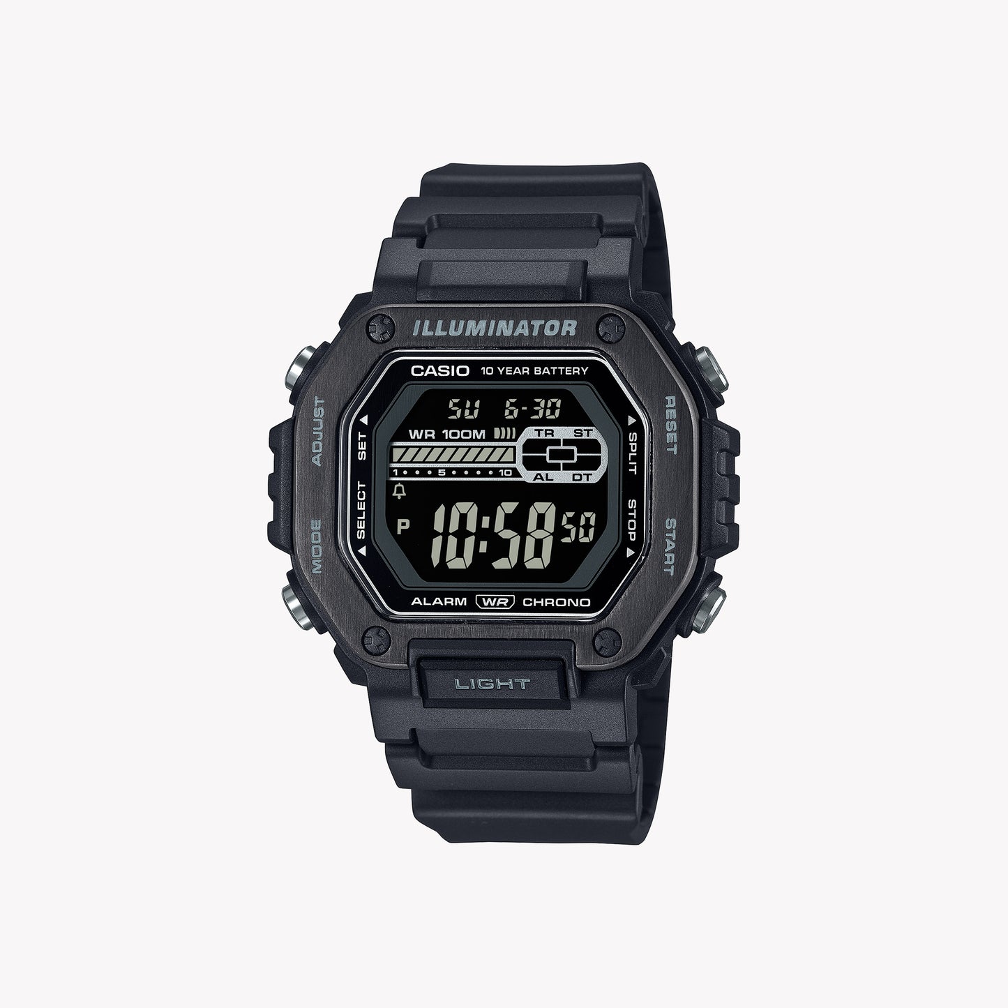 Casio MWD-110HB-1BV STANDARD Black Men's Watch