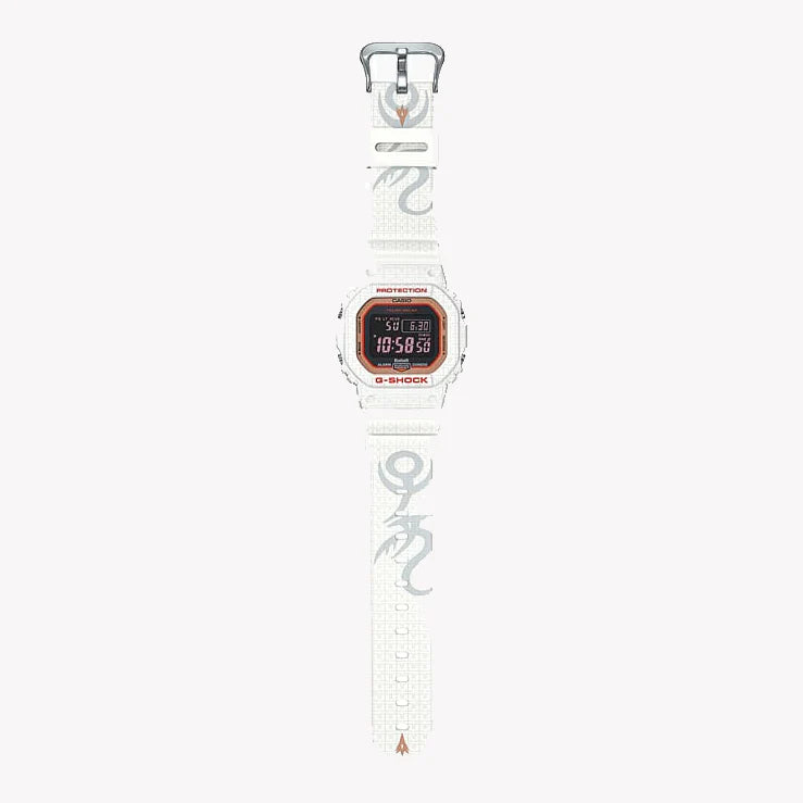 G-Shock Men's White Resin Watch, Digital Dial | Gw-B5600sgz-7dr by i-watch