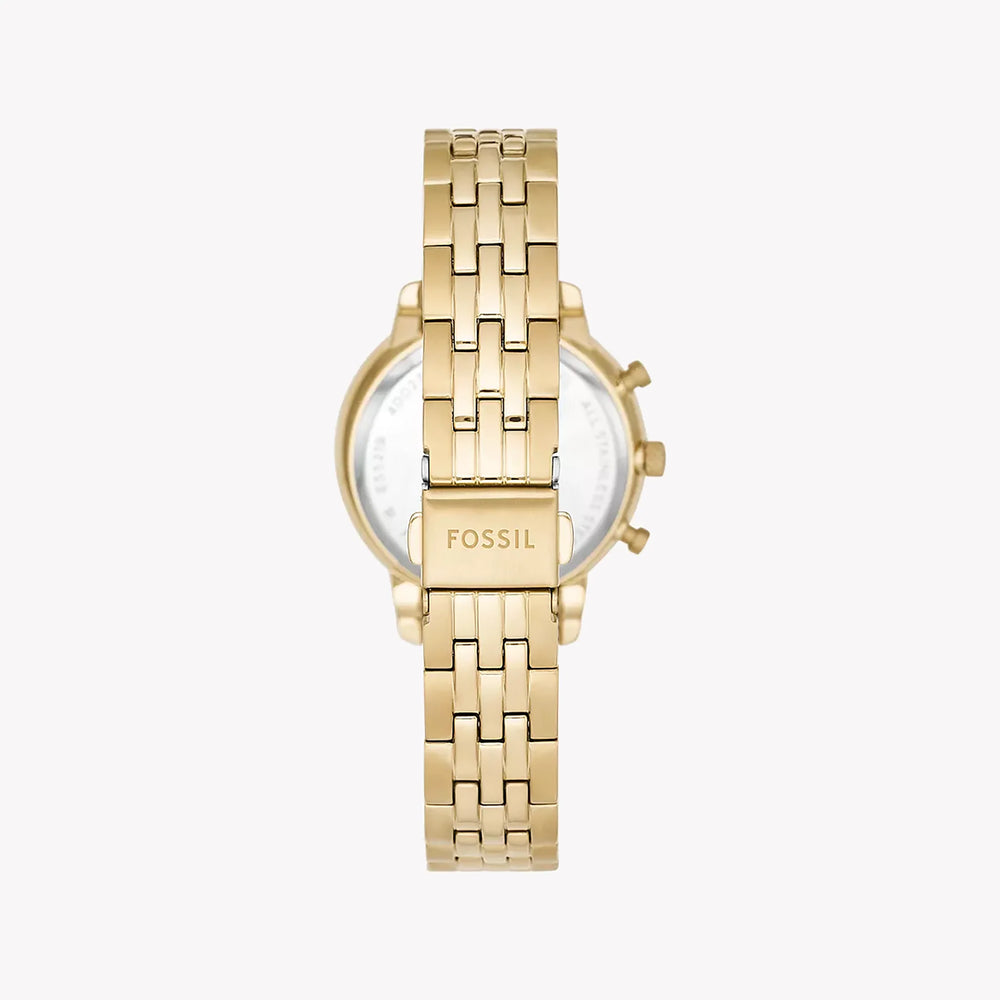 Fossil Women's Gold Watch, Stainless Steel Ip Gold | Es5219 by i-watch