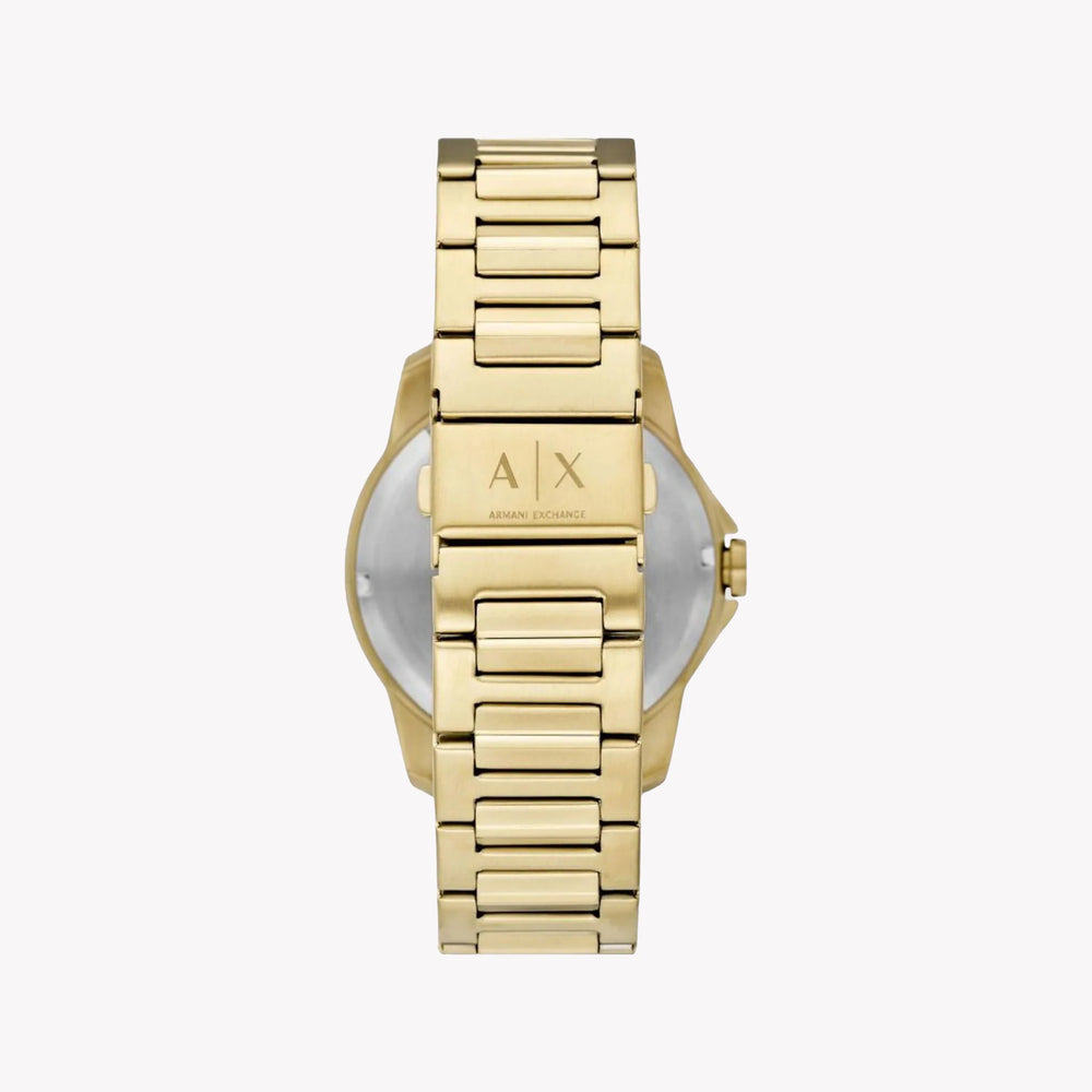 Armani Exchange Men's Gold Stainless Steel Watch, Gold Dial | Ax1734 by i-watch