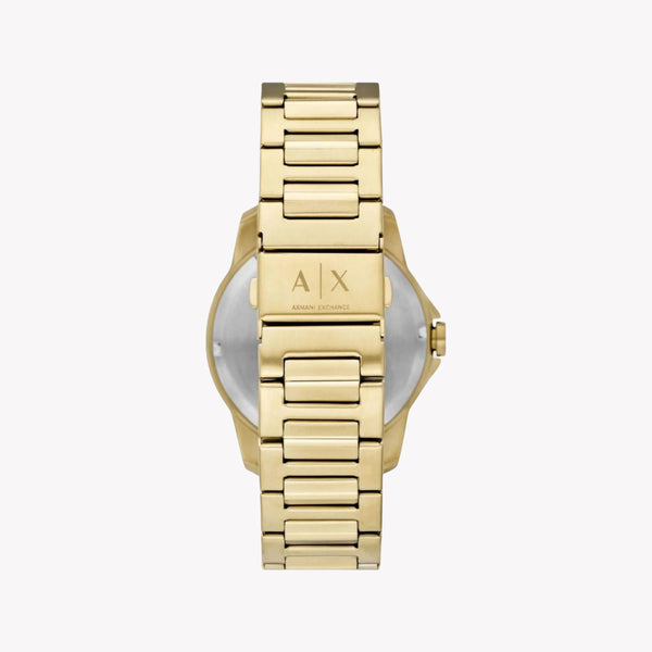 Armani Exchange Men's Gold Stainless Steel Watch, Gold Dial | Ax1734 by i-watch