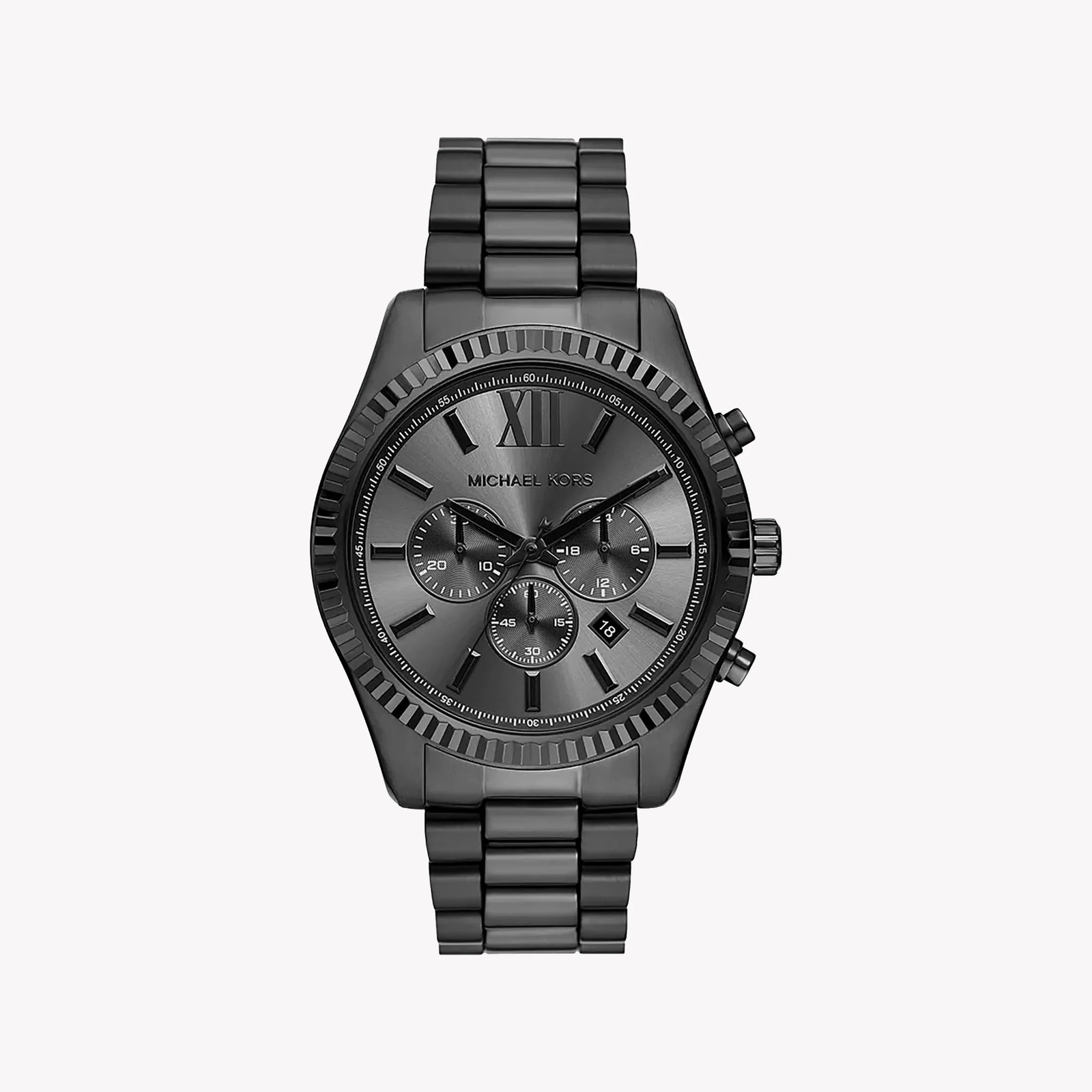 Michael Kors Men's Black Stainless Steel Watch, Black Dial | Mk9154 by i-watch