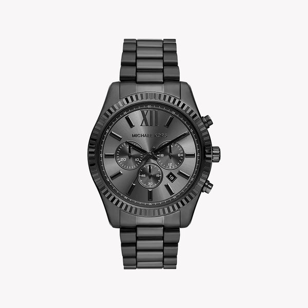 Michael Kors Men's Black Stainless Steel Watch, Black Dial | Mk9154 by i-watch