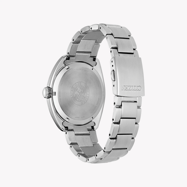 Citizen Bu4010-56e - Dynamic Elegance: Men's Eco-Drive Watch With Silver Stainless Steel & Black Dial by i-watch
