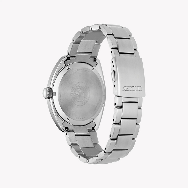Citizen Bu4010-56e - Dynamic Elegance: Men's Eco-Drive Watch With Silver Stainless Steel & Black Dial by i-watch