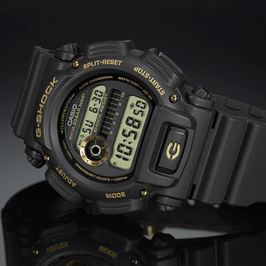 Casio G-Shock Dw-9052gbx-1a9dr - Rugged Edge Men's Watch With Black Resin & Digital Dial by i-watch