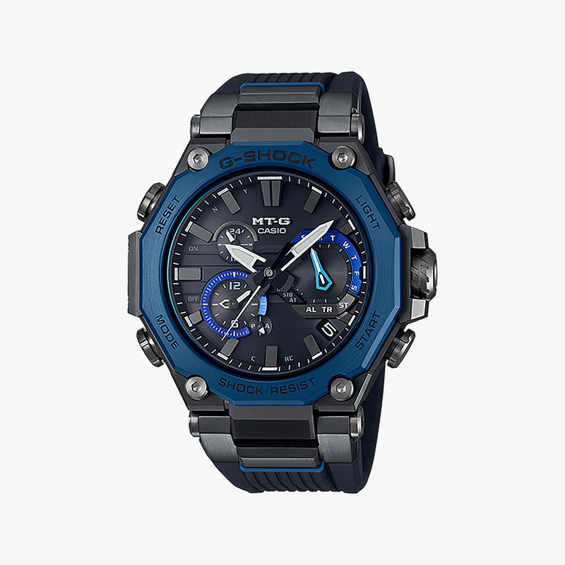 Casio G-Shock Mtg-B2000b-1a2dr - Black Steel Adventurer Men's Watch With Bluetooth Precision And 200m Water Resistance by i-watch
