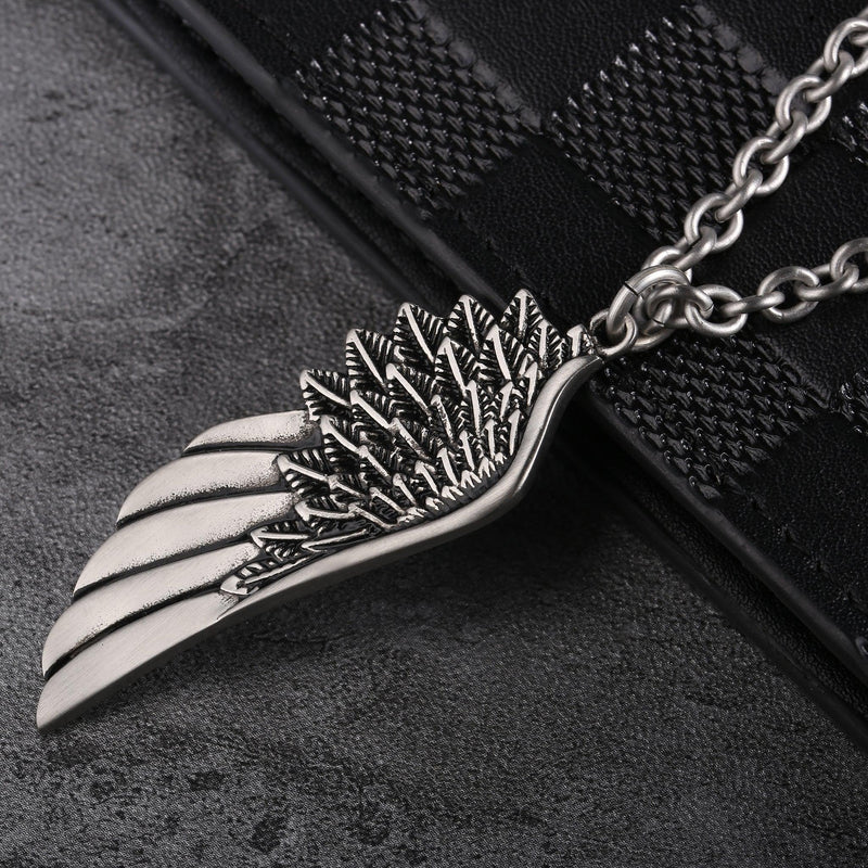 Zink Men's Silver Stainless Steel Necklace | Zjpd016 by i-watch