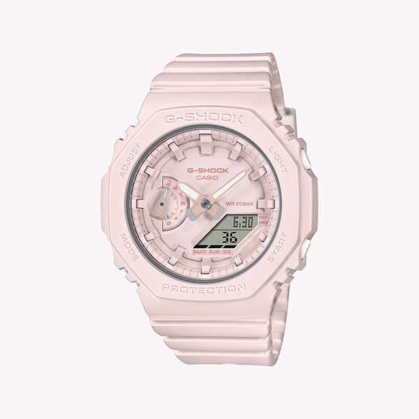 G-Shock Women's Pink Resin Watch, Digital Dial | Gma-S2100ba-4adr by i-watch