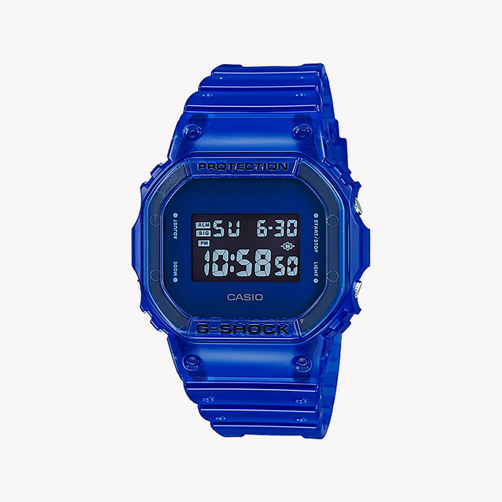 G-Shock Men's Blue Resin Watch, Sporty Design | Dw-5600sb-2dr by i-watch