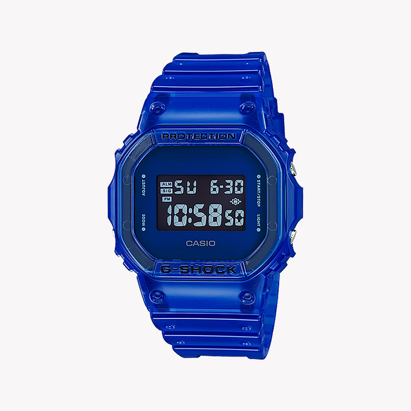 G-Shock Men's Blue Resin Watch, Sporty Design | Dw-5600sb-2dr by i-watch
