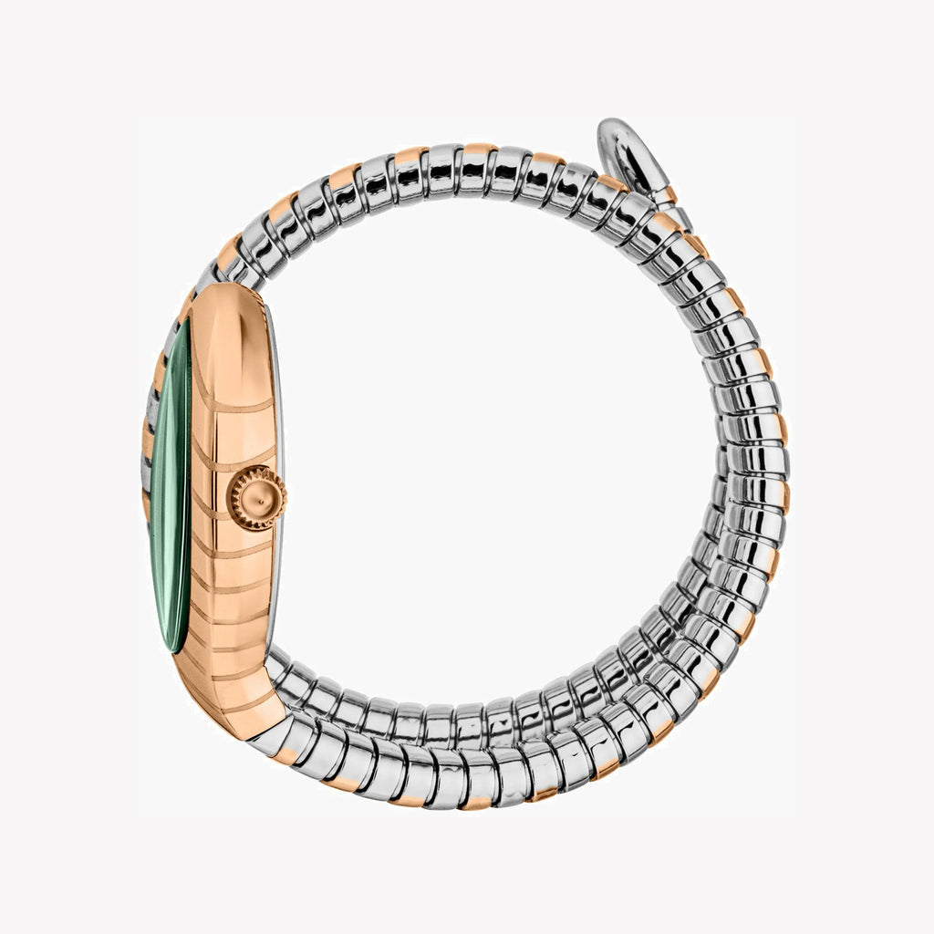 JUST CAVALLI Women's Watch with Rose Gold Stainless Steel Case and Silver & Rose Gold Stainless Steel Band-i-Watch-2