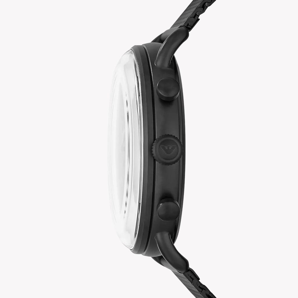 EMPORIO ARMANI AR11264 BOLD BLACK - MEN'S STAINLESS STEEL WATCH WITH STRIKING DESIGN-i-Watch-2