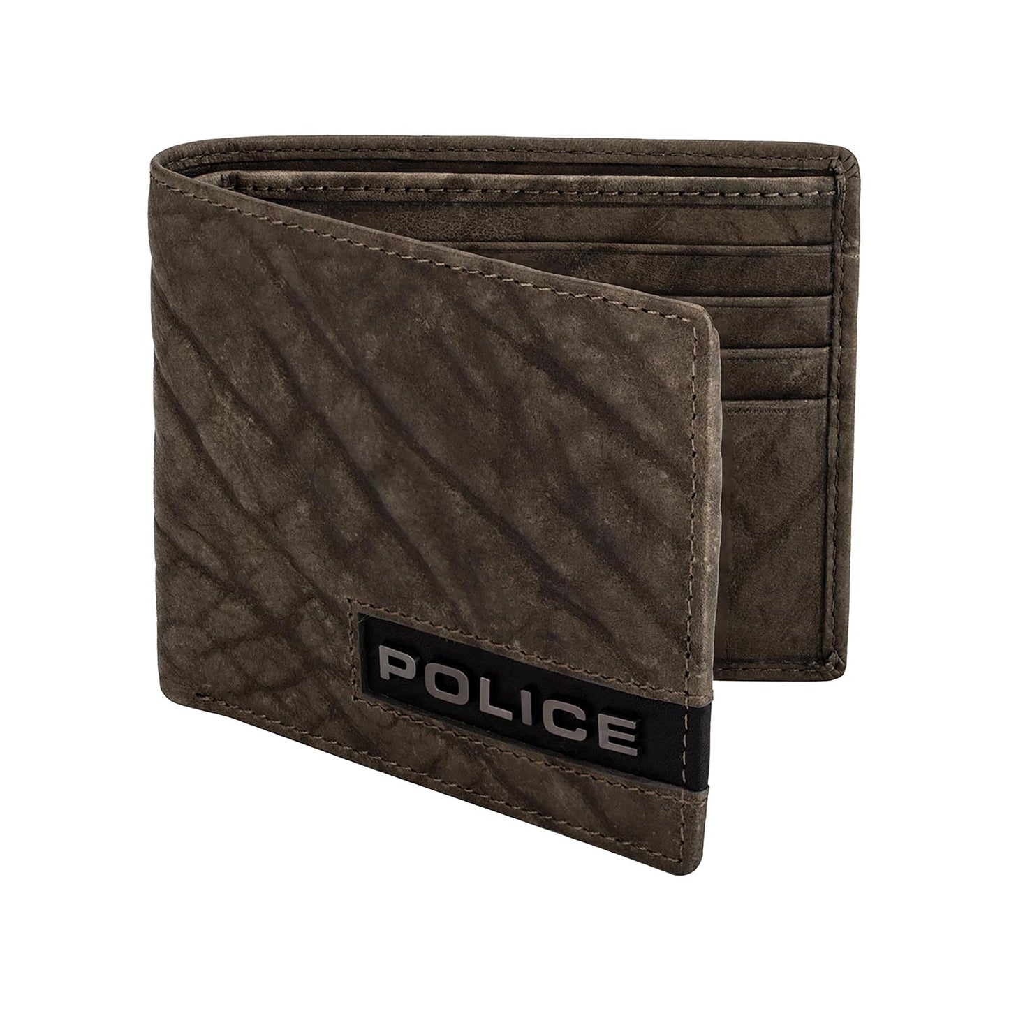 PA40040WLGR POLICE Men's Wallets & Money Clips