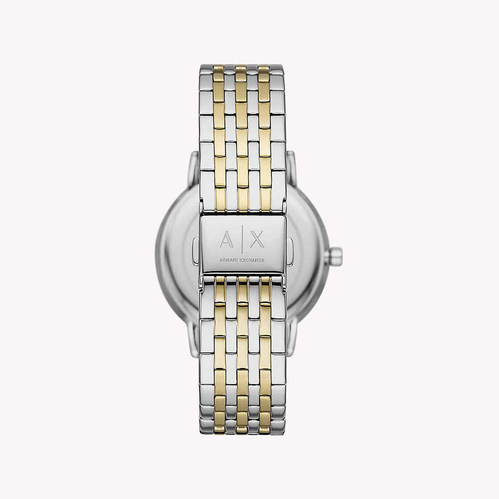 ARMANI EXCHANGE AX5595 - ELEGANT GRAY-GOLD STAINLESS STEEL WOMEN'S WATCH WITH MINIMALIST DIAL-i-Watch-3