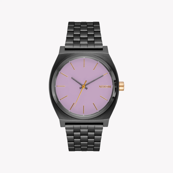 Nixon Women's Black Stainless Steel, Purple Dial | A1130-5271 by i-watch