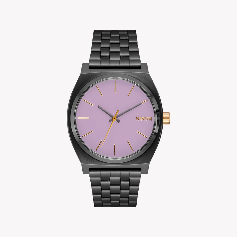 Nixon Women's Black Stainless Steel, Purple Dial | A1130-5271 by i-watch