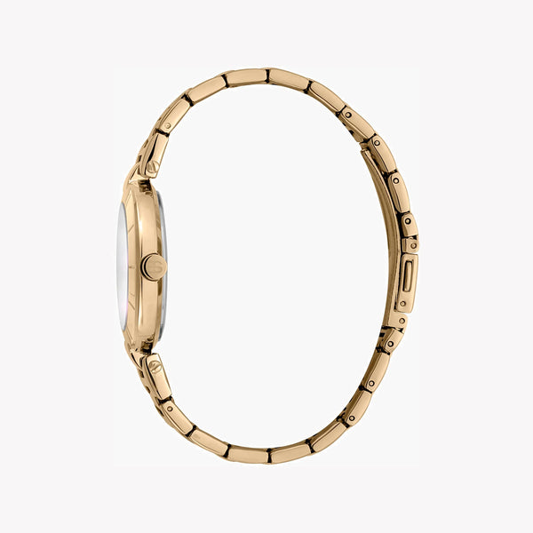 Esprit Women's Gold Stainless Steel Watch, White Dial | Es1l060m0125 by i-watch