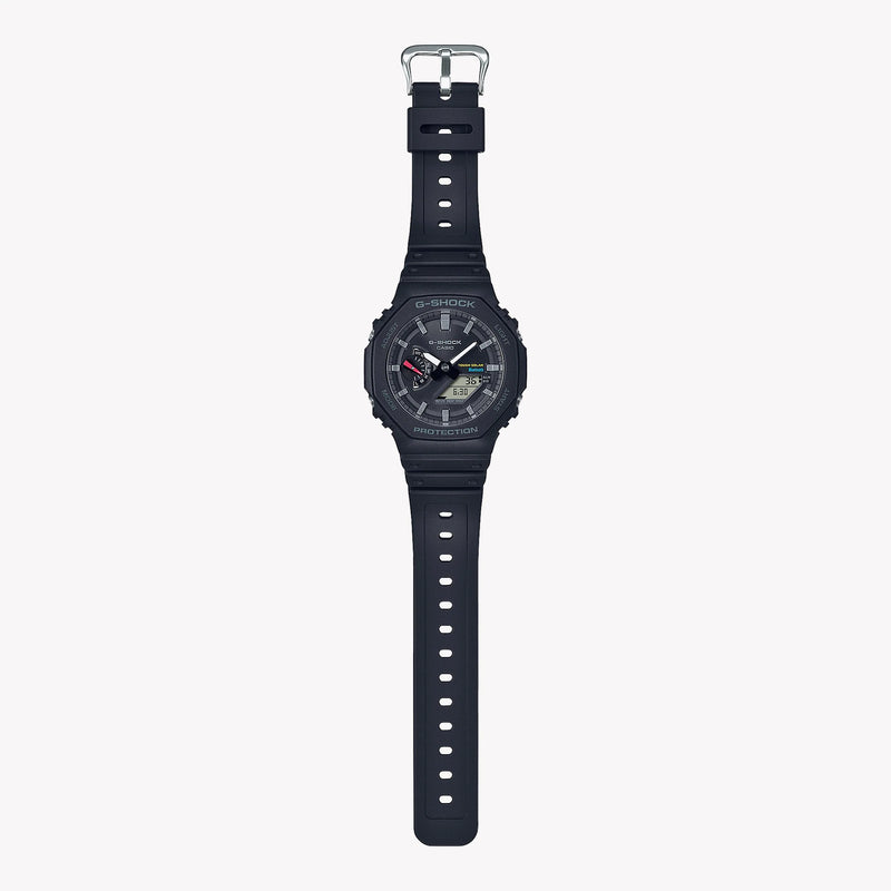 G-Shock Men's Black Resin Watch, Octagonal Design | Ga-B2100-1adr by i-watch