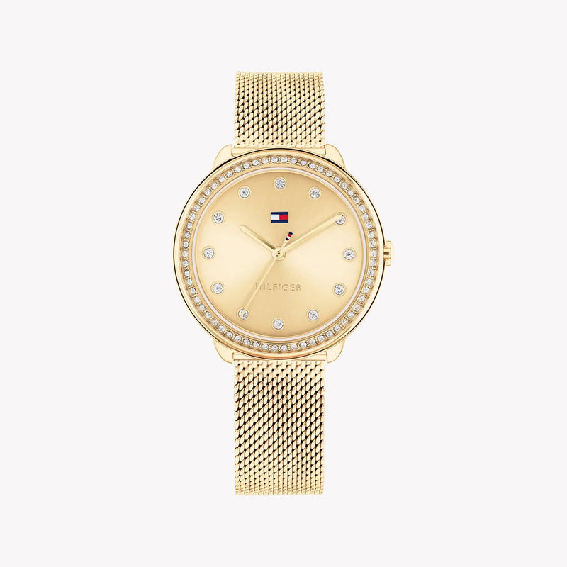 Tommy Hilfiger Women's Gold Stainless Steel Watch | Sku 1692138 by i-watch