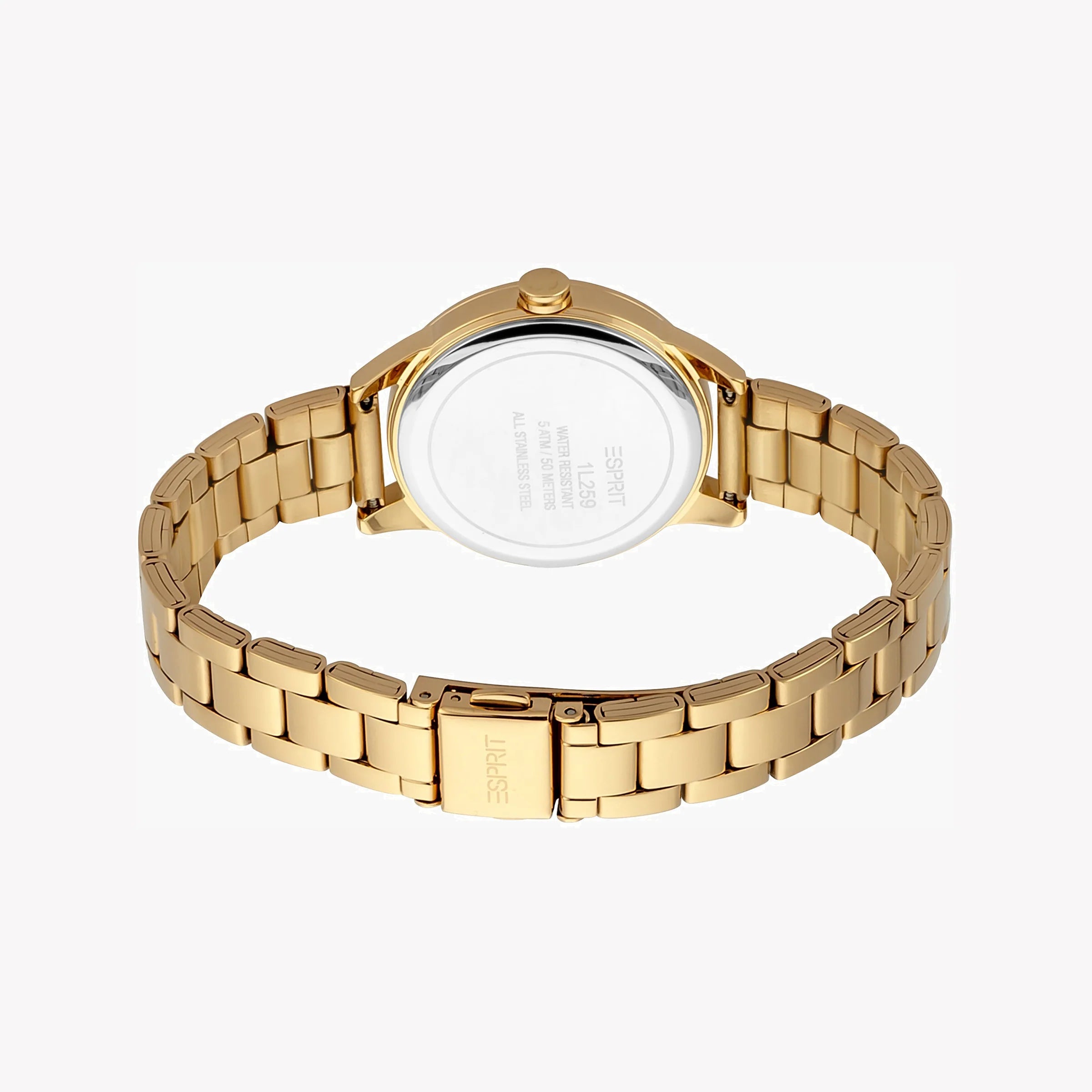 ESPRIT Women's Watch with Gold Stainless Steel Case and Gold Stainless Steel Band-i-Watch-4