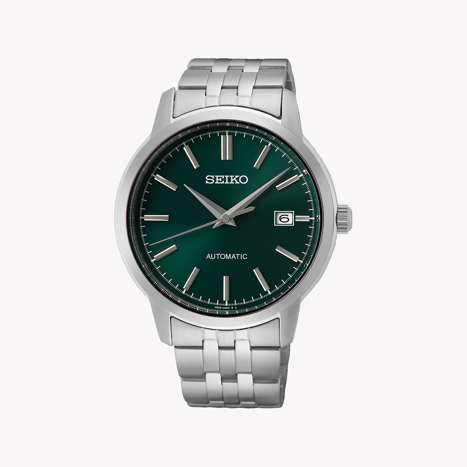 Seiko Men's Silver Stainless Steel, Dark Green Dial | Srph89k1 by i-watch