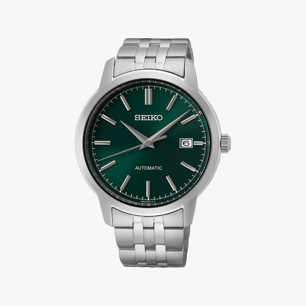 Seiko Men's Silver Stainless Steel, Dark Green Dial | Srph89k1 by i-watch