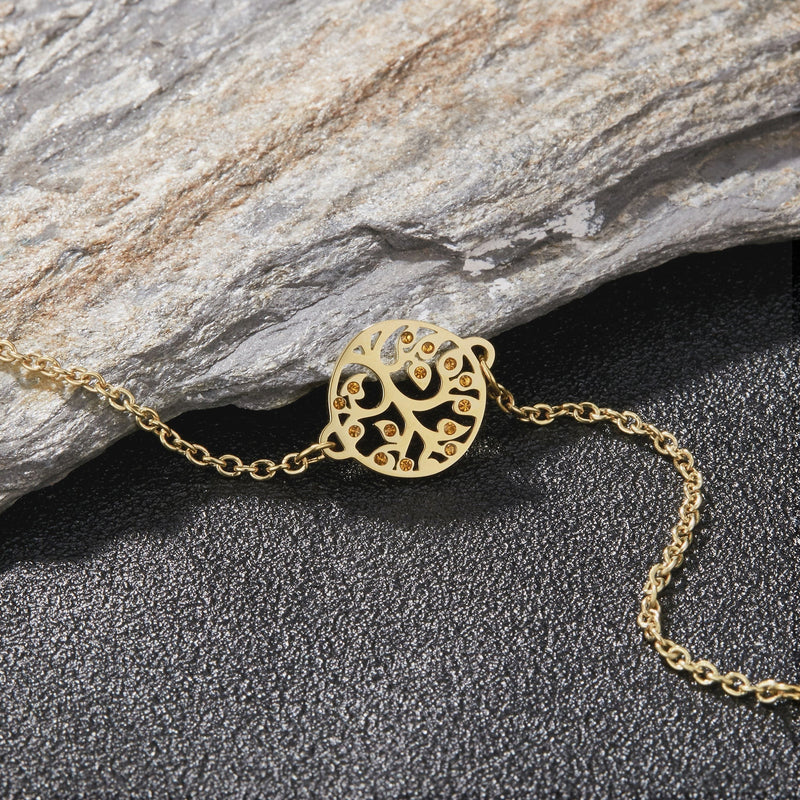 Zink Women's Gold Stainless Steel Bracelet | Zfbr010gs