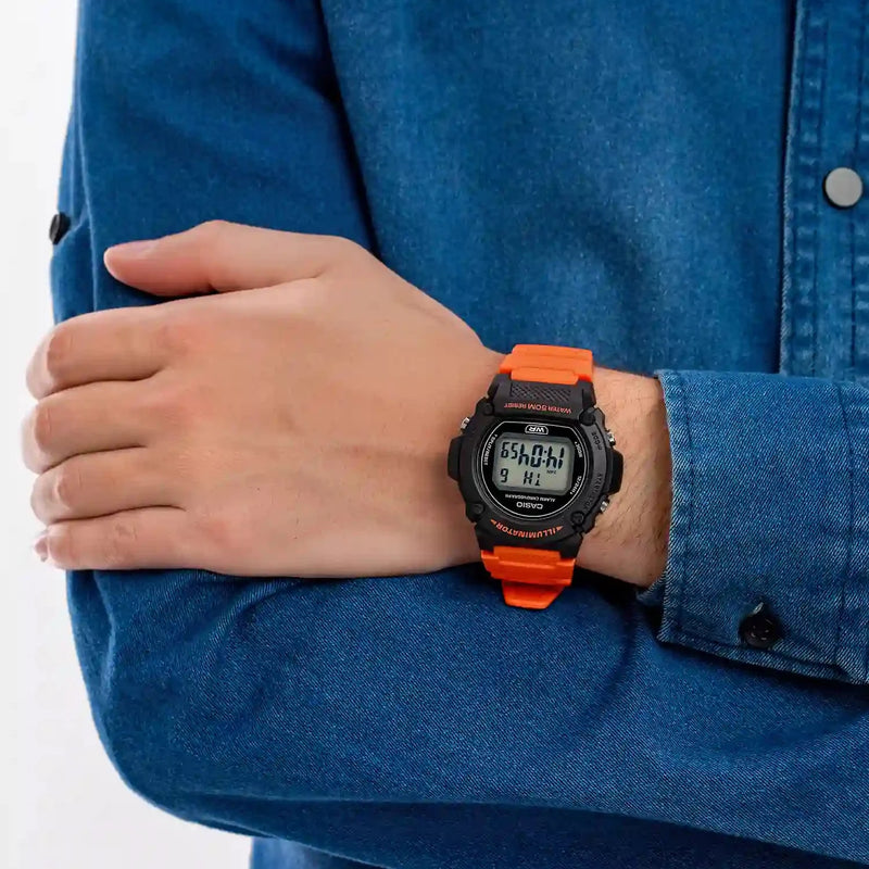 CASIO W-219H-4AV BOLD ADVENTURER - RUGGED DIGITAL TIMEPIECE WITH SPORTY FLAIR-i-Watch-2